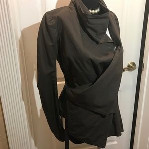 ❤️ NWT ❤️ Auth RICK OWENS Asymmetric Cotton Jacket Stunning!